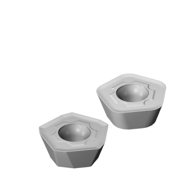 合金钢快进给铣刀片4