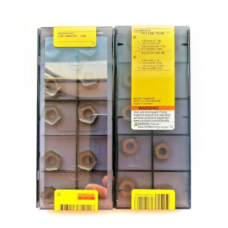 419R-1405高进给铣刀片