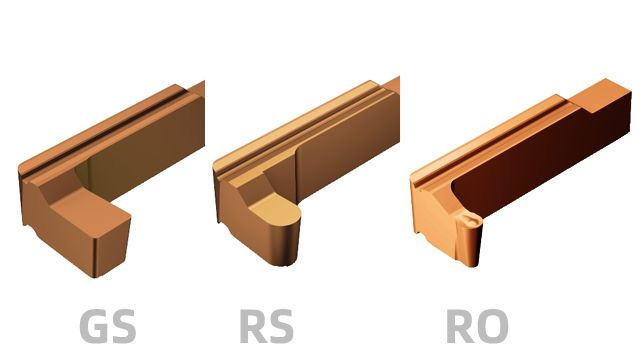 4 mm弯头槽刀片L