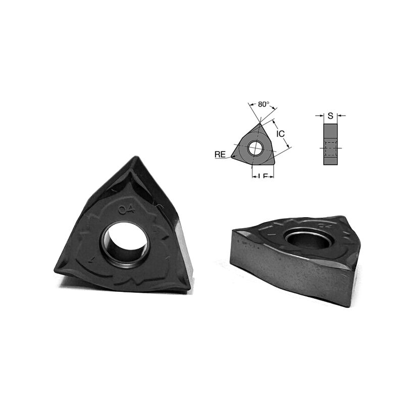 80度桃形车刀片WN