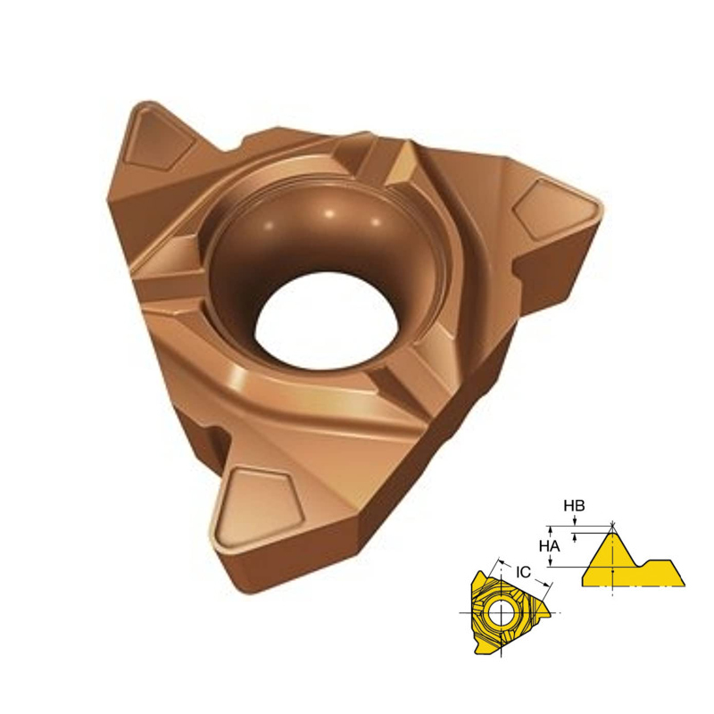 公制1.25mm外螺纹右手刀片266RG