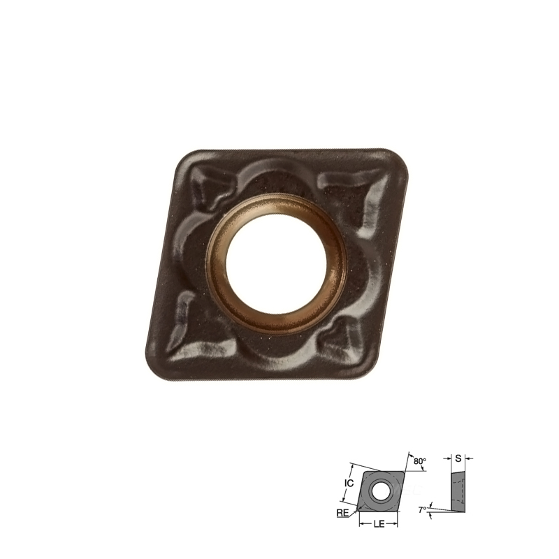 80度菱形车刀片CCMT060204-P