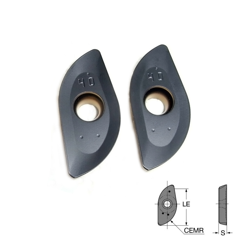 R20球刀柳叶刀片R216-4007M-