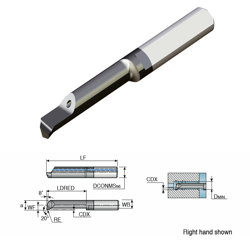  MINTR04小孔车削和倒角