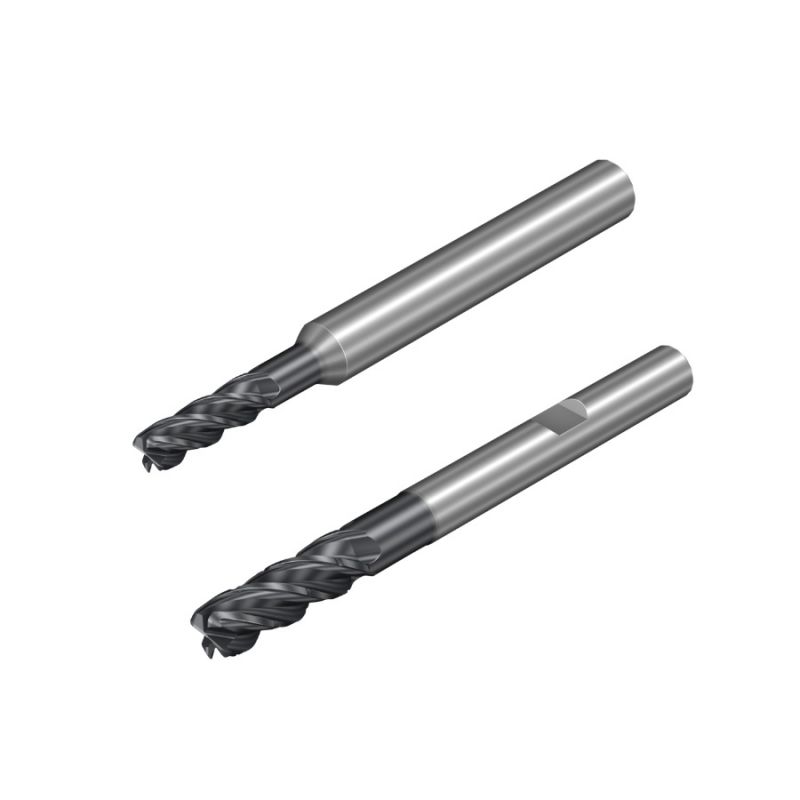 4刃整体合金立铣刀3倍径1K3