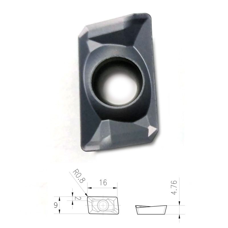 反手铣刀片APMT1