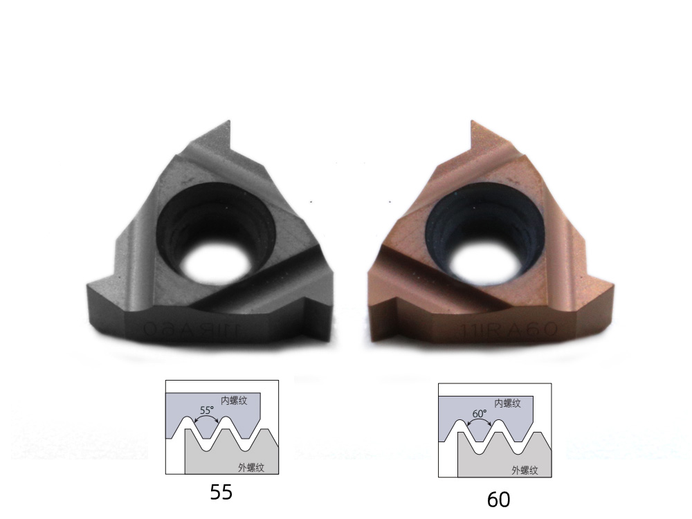 60度范螺纹1.75-3.0外螺纹正刀片
