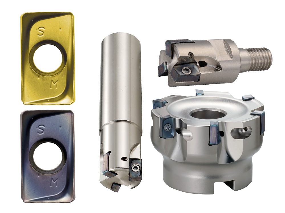 R0.8奥氏体不锈钢面铣刀片LOMU15