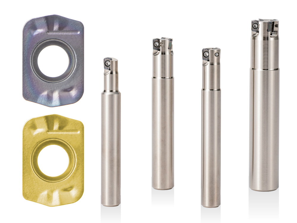 不锈钢钢小径高进给铣