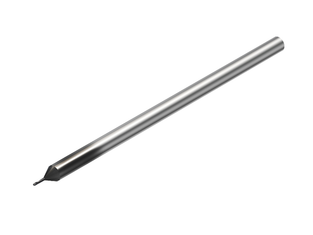 1mm钢件微铣削立铣刀2P212-010