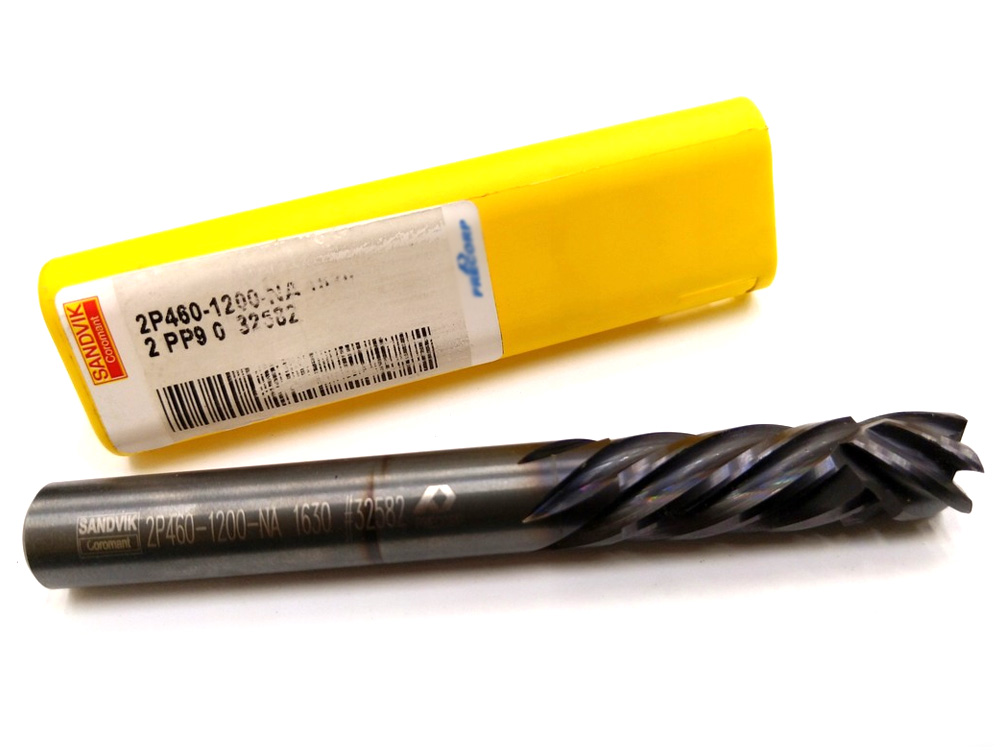 12mm铝合金边缘铣削立铣刀2P460-