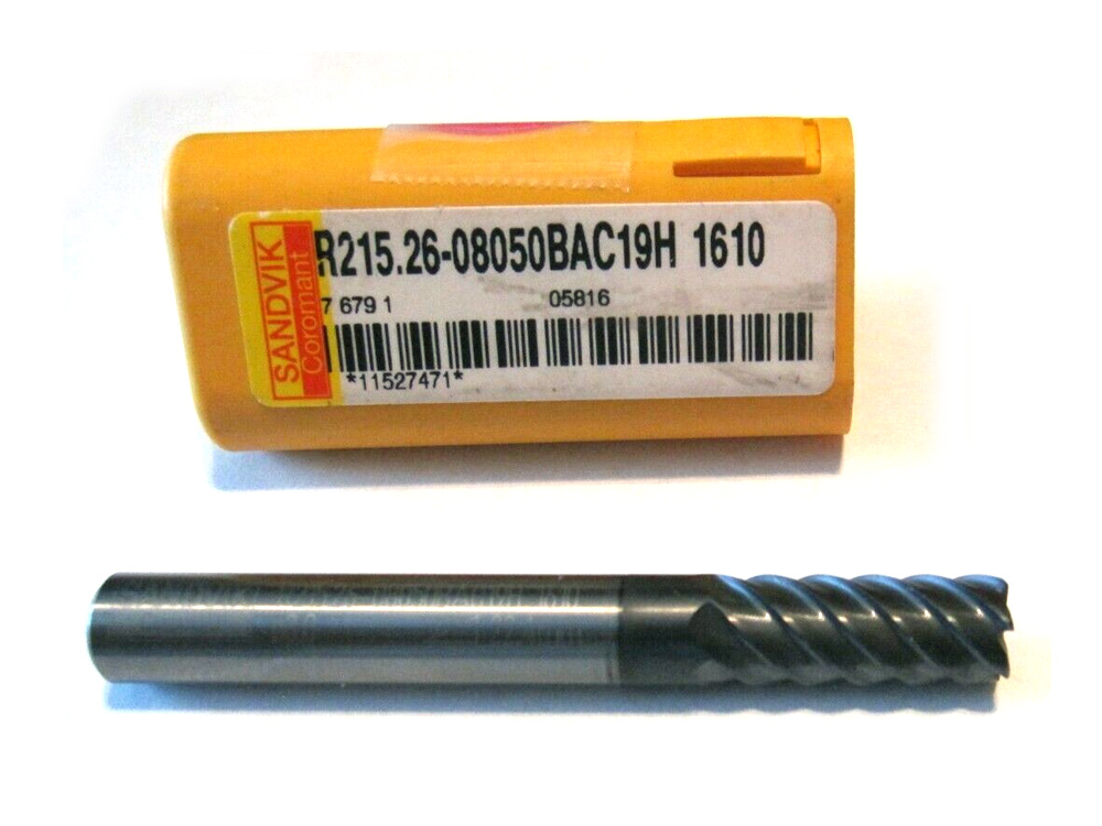 20mm淬火钢整体硬质合金精加工立铣刀R