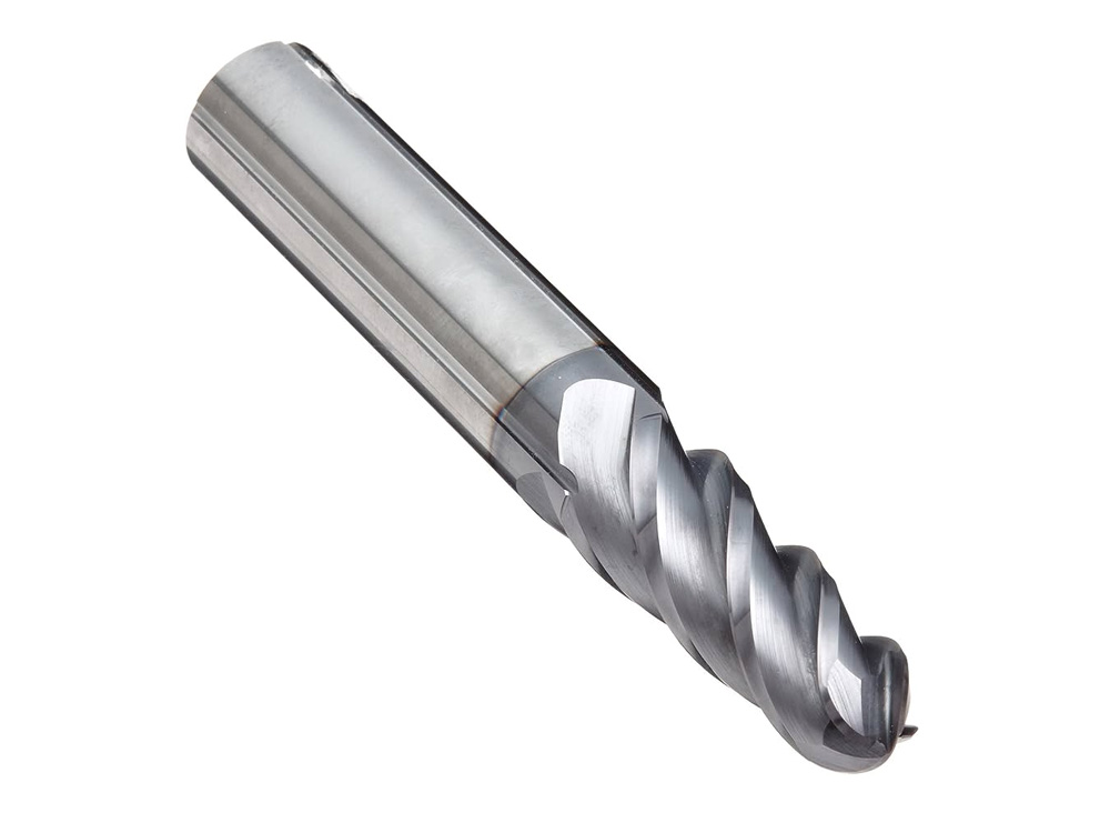 R4钢件整体硬质合金仿形切削球头立铣刀R