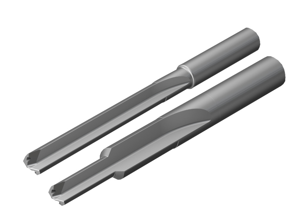 6倍径12.5mm铝合金内冷直槽钻头40