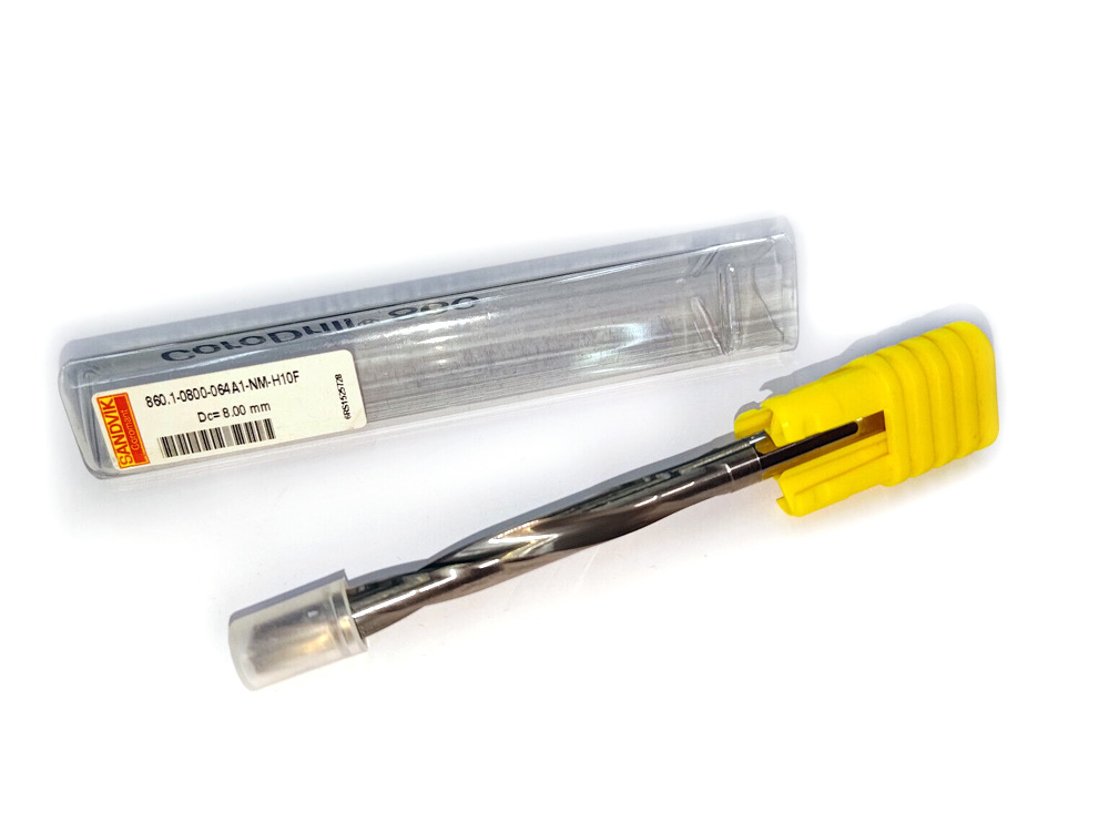 3倍径6.75mm铜合金内冷合金钻头86