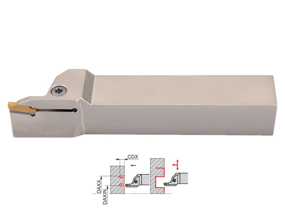 90-130mm端面槽切槽刀杆 GFMR