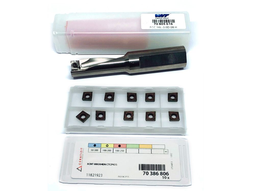 钢件车削钻削刀片XCNT 070304E