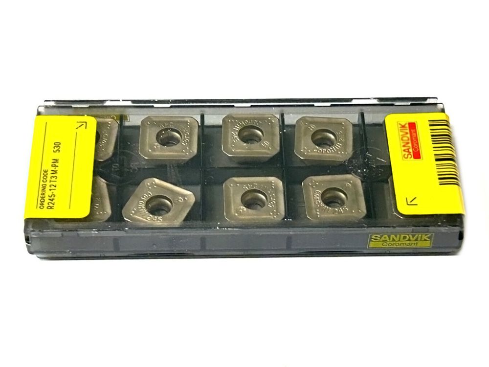 高光洁度面铣刀片R245-12T3M-P