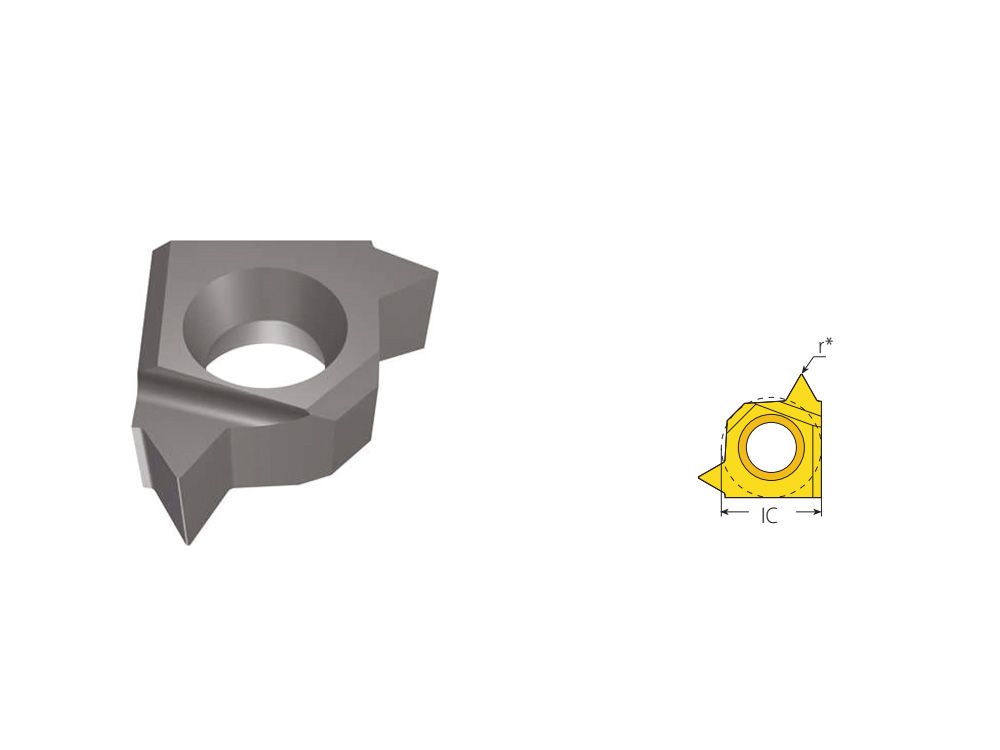 5LIDN60TMVTX 螺纹铣刀片 用