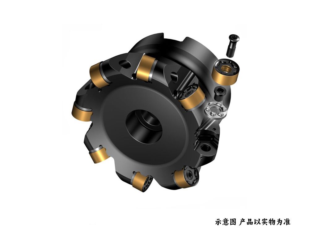 12刃双面圆形铣刀片