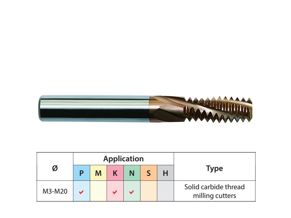株洲整体硬质合金螺纹铣刀411