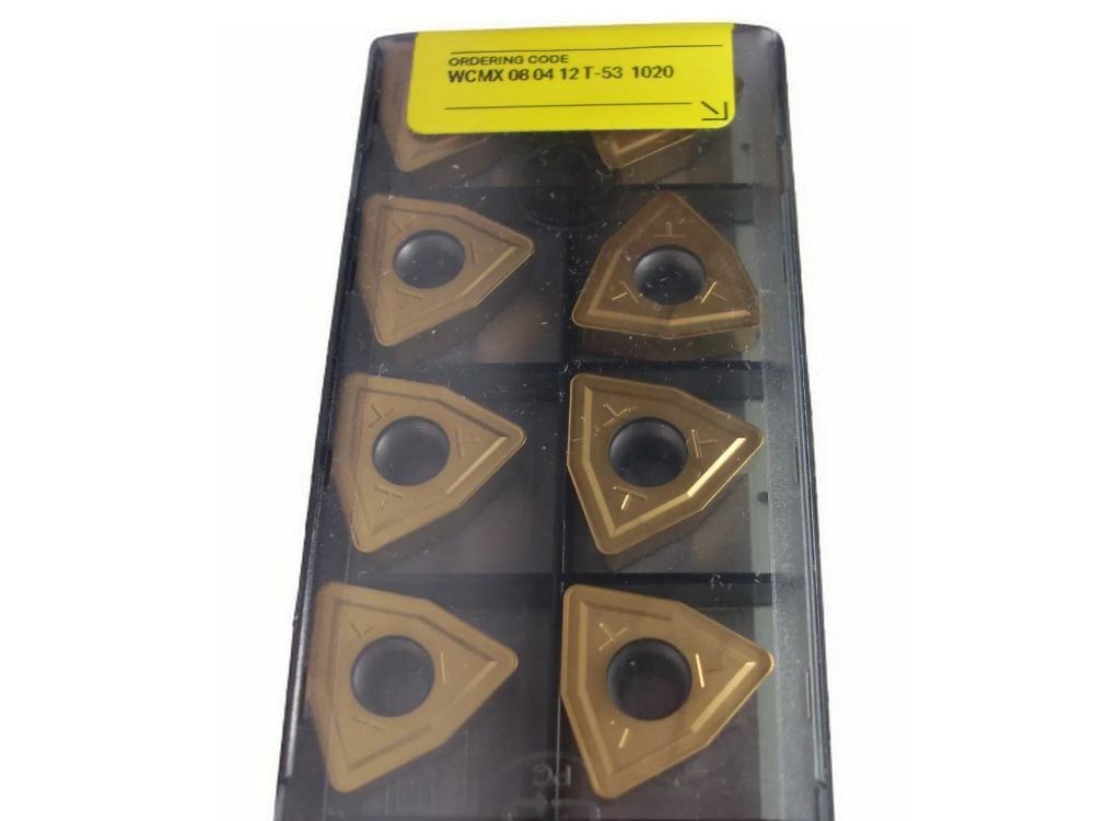 加工中心U钻刀片WCMX080412T-