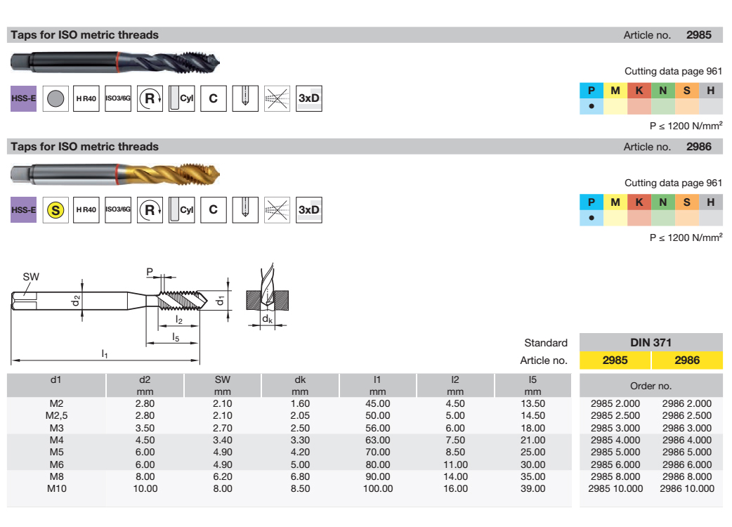 2986 3.000   含钴高速钢 丝